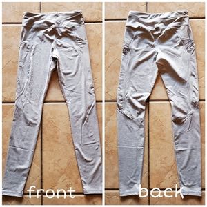 Forever21 grey pocket leggings, extra small